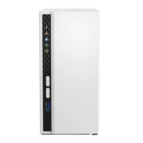 QNAP TS-233 2GB 2 Disk Yuvalı NAS | 2x20TB Destek, Gigabit Ethernet, USB 3.0 & 2.0
