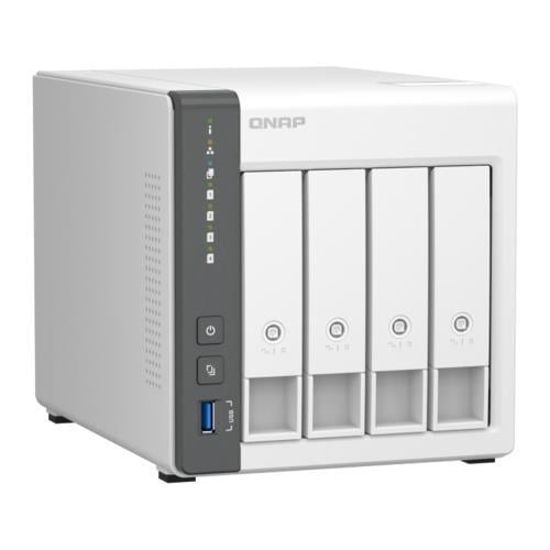 QNAP TS-433 4GB RAM 4 Disk Yuvalı NAS | 88TB Destek, 2.5GbE, USB 3.0 & 2.0