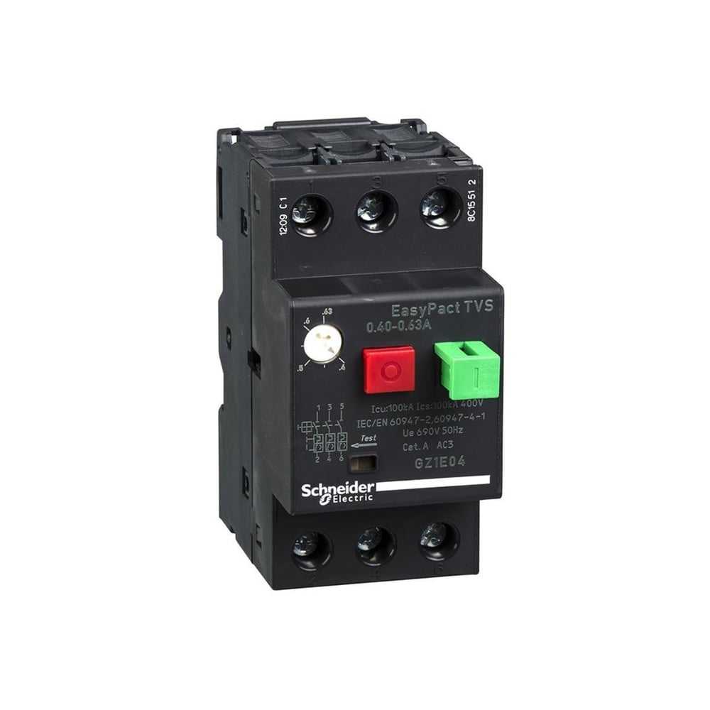 Schneider GZ1E04 Motor Koruma Şalteri 0,40-0,63A