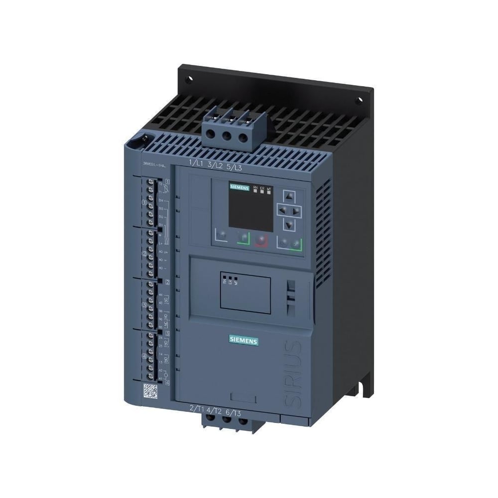 Siemens 3RW5517-1HA14 Softstarter 18,5kW 38A. 110-250V Ac