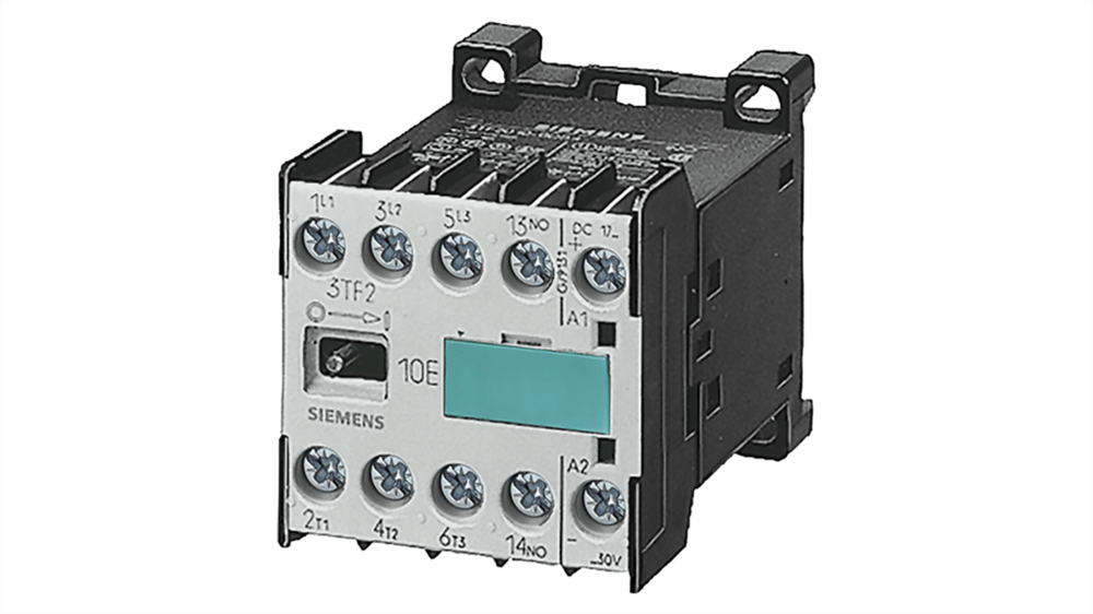 Siemens 3Tf2010 0Ap0 Raya Montajlı Kontaktör Ac 230V Bobin Gerilimli 4Kw 9A 1No