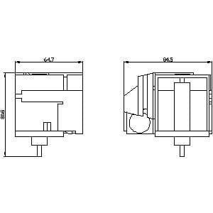 Siemens 3WA9111-0AE16 Gecikmeli Düşük Gerilim Bobini