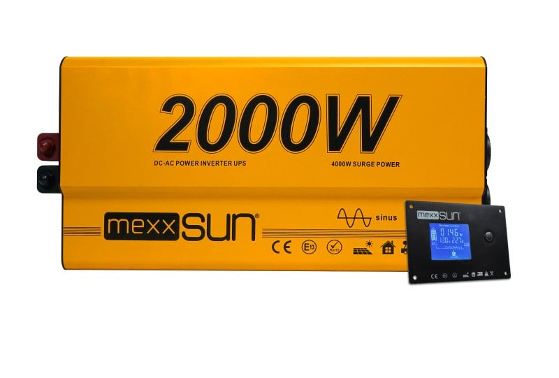 MEXXSUN Tam Sinüs UPS (Remote Ekran) 12V 2000W