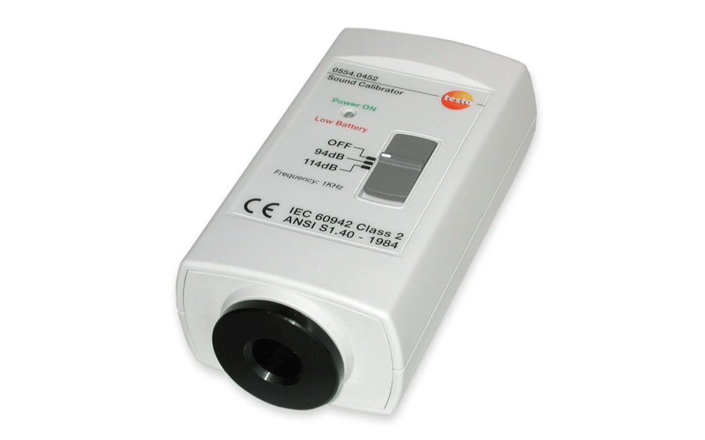 Testo 0554 0452 Gürültü Seviyesi Kalibratörü 