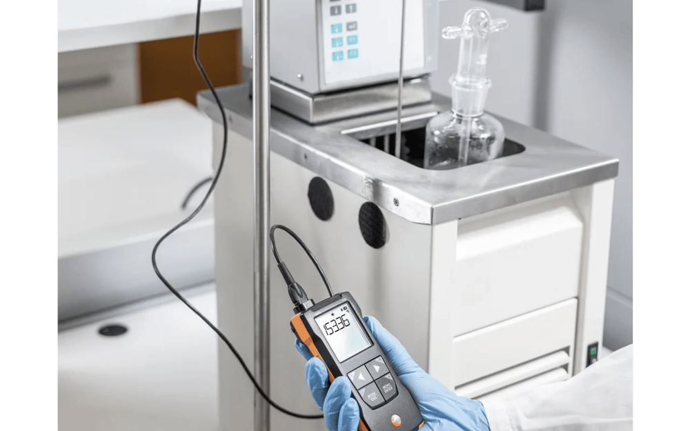 Testo 110 – App Bağlantılı NTC & Pt100 Sıcaklık Ölçer | HACCP Uyumlu | 0563 0110