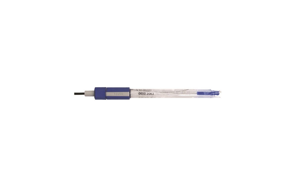 Testo 206 – pH Universal Plastik Elektrot (Sıcaklık Sensörü Hariç) | 0650 2063