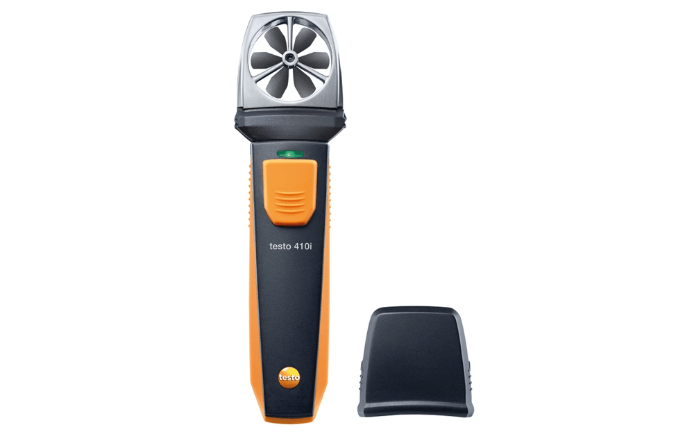 Testo 410i – Pervane Anemometre | Hacimsel Debi, Hava Hızı ve Sıcaklık Ölçümü | Akıllı Telefon ile Ölçüm | Bluetooth|0560 1410| 
