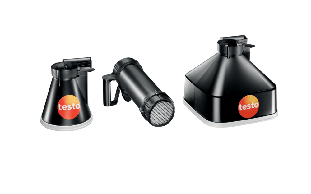 Testo 417 Set 2 – Pervane Anemometre + Huniler + Akış Doğrultucu | 0563 2417