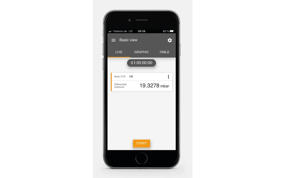 Testo 510i – Fark Basınç Ölçüm Cihazı | Gaz Akış, Statik Basınç ve Basınç Düşümü Ölçümü | Akıllı Telefon ile Ölçüm | Bluetooth |0560 1510| 