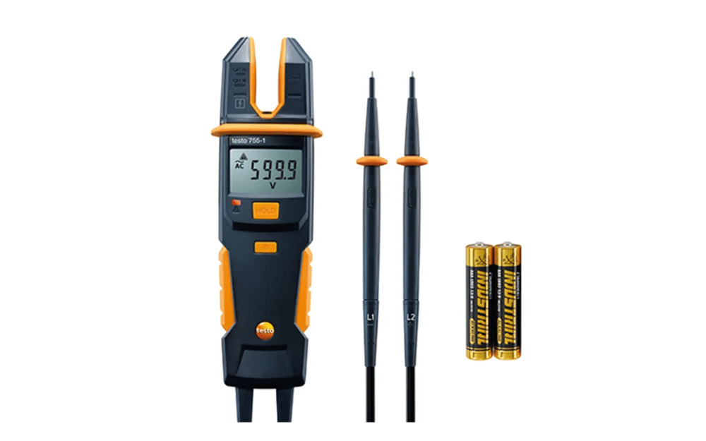 Testo 755-1 Akım/Voltaj Test Cihazı | 6–600 V / 0,1–200 A | 0590 7551