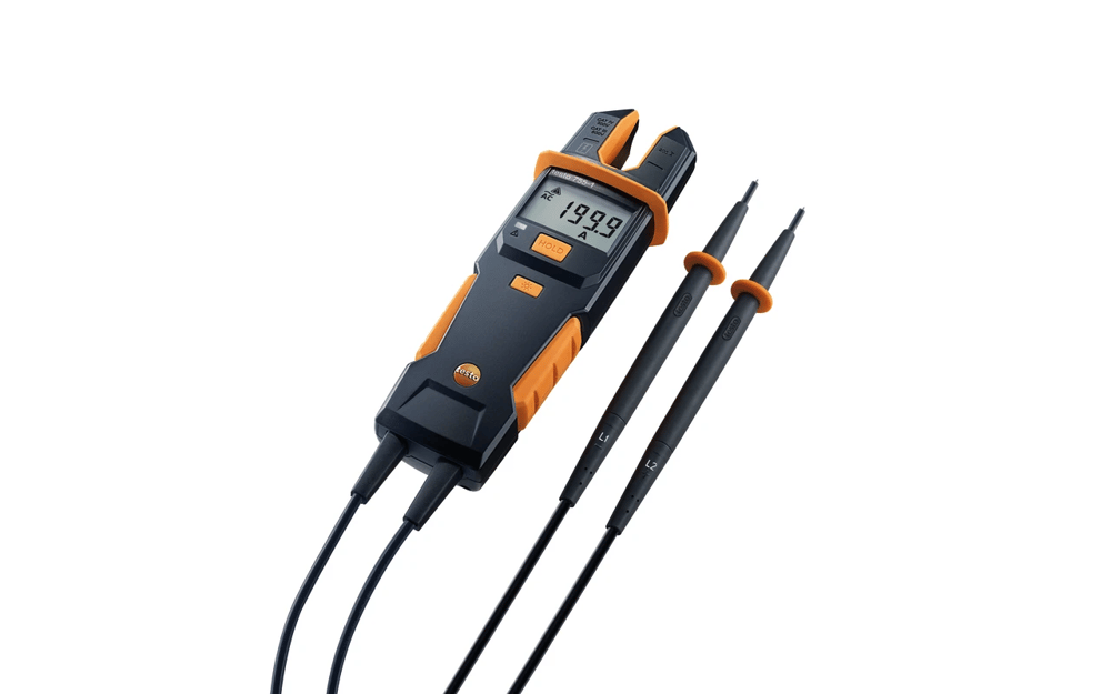 Testo 755-1 Akım/Voltaj Test Cihazı | 6–600 V / 0,1–200 A | 0590 7551