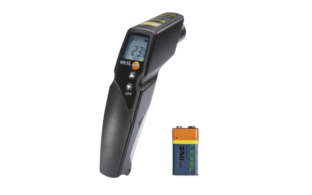 Testo 830-T2 Infrared Termometre | 2 Nokta Lazer | 12:1 Optik | 0560 8312