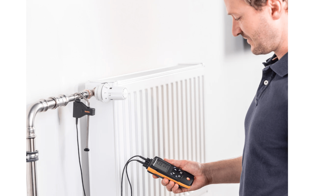 Testo 922 – App Bağlantılı Fark Sıcaklık Ölçer | Çift K Tipi Termokupl | 0563 0922