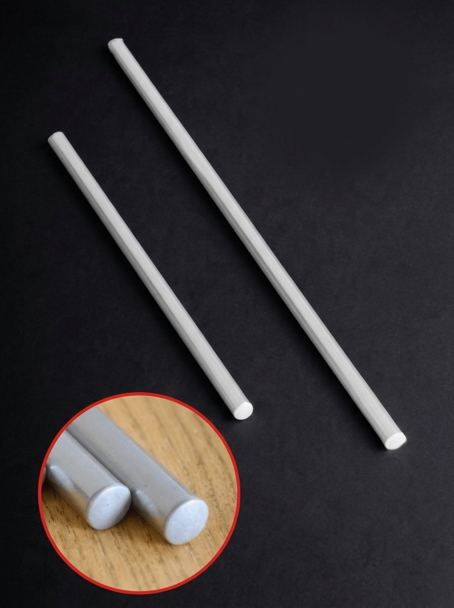 Trio Paslanmaz Alüminyum Düz Metal Oklava 76 Cm-(50 ADET )