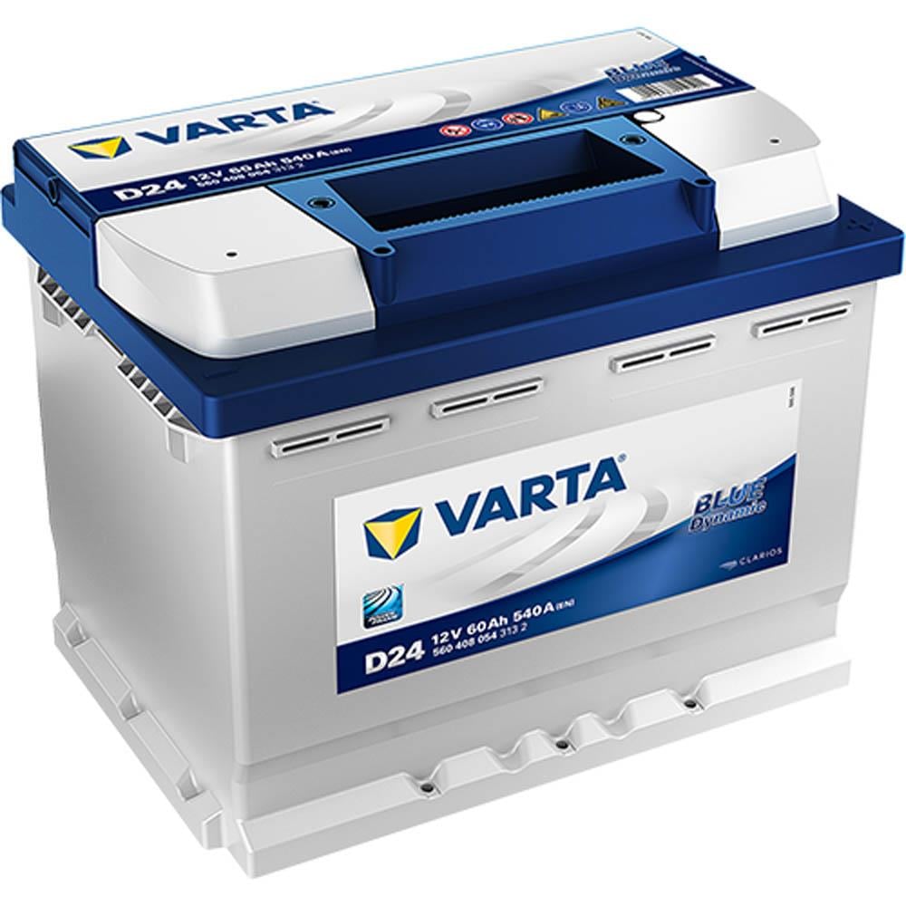 VARTA D24 BLUE DYNAMIC 12V 60AH AKU