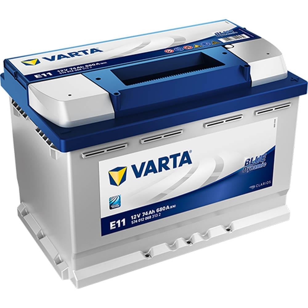 VARTA E11 BLUE DYNAMIC 12V 74AH AKU