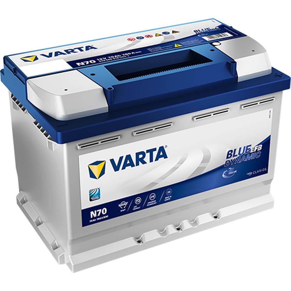 VARTA N70 (E45) BLUE DYNAMIC 12V 70AH AKU Start-Stop EFB