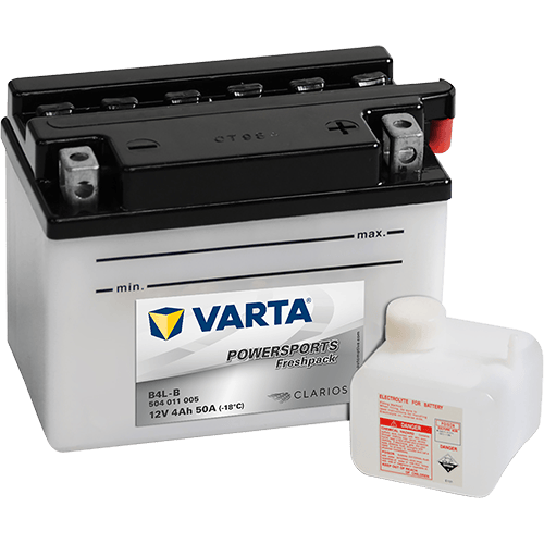 VARTA Powersports Freshpack 12V 4Ah 50A – B4L-B | Motosiklet Aküsü