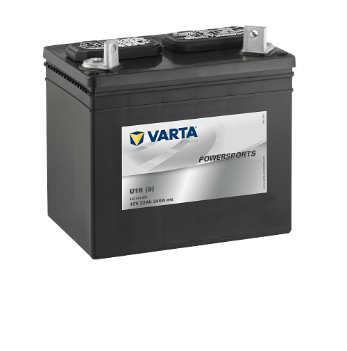 VARTA Powersports Gardening 12V 22Ah 340A – U1R | Bahçe Traktörü & Tarım Makinesi Aküsü