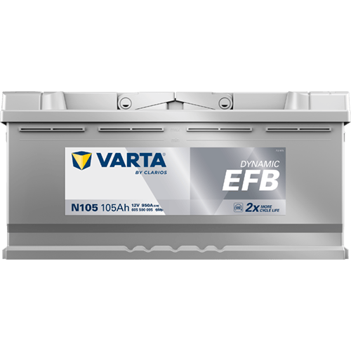 VARTA ProMotive AGM 12 V 105 Ah 950 CCA Start-Stop Akü