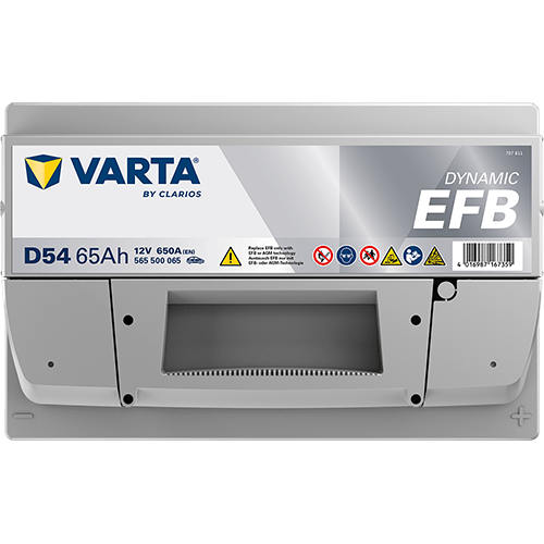 VARTA ProMotive EFB 12 V 65 Ah 650 CCA Start-Stop Akü D54
