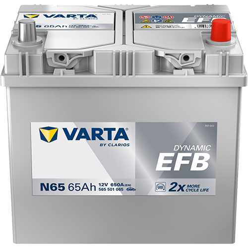 VARTA ProMotive EFB 12 V 65 Ah 650 CCA Start-Stop Akü N65