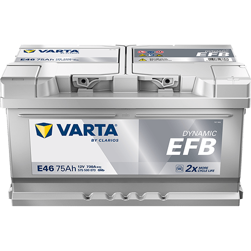 VARTA ProMotive EFB 12 V 75 Ah 730 CCA  Start-Stop Akü