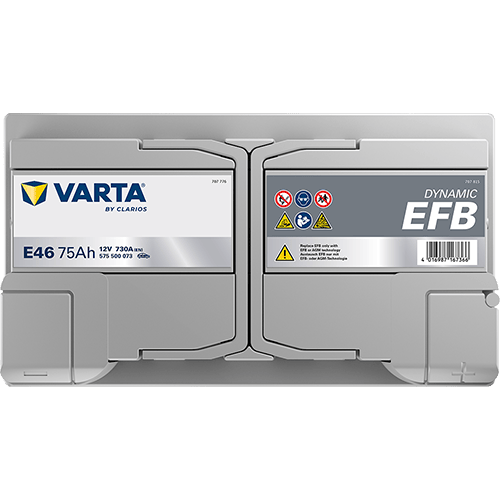 VARTA ProMotive EFB 12 V 75 Ah 730 CCA  Start-Stop Akü