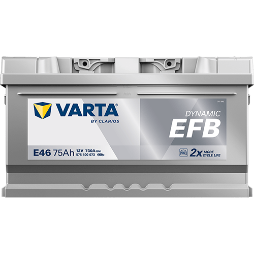 VARTA ProMotive EFB 12 V 75 Ah 730 CCA  Start-Stop Akü