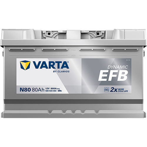 VARTA ProMotive EFB 12V 80Ah 800 CCA  Start-Stop Akü