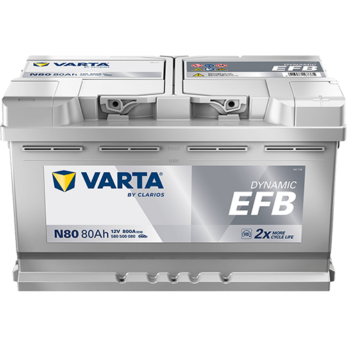 VARTA ProMotive EFB 12V 80Ah 800 CCA  Start-Stop Akü