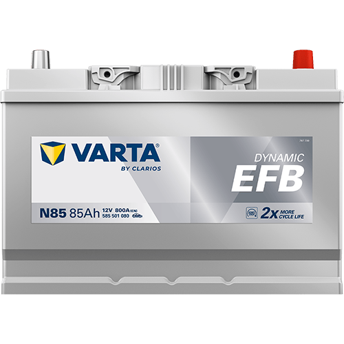 VARTA ProMotive EFB 12V 85Ah 800 CCA  Start-Stop Akü