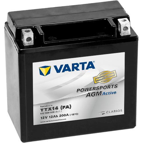 VARTA YTX14-BS MOTOSIKLET 12V 12AH AKU