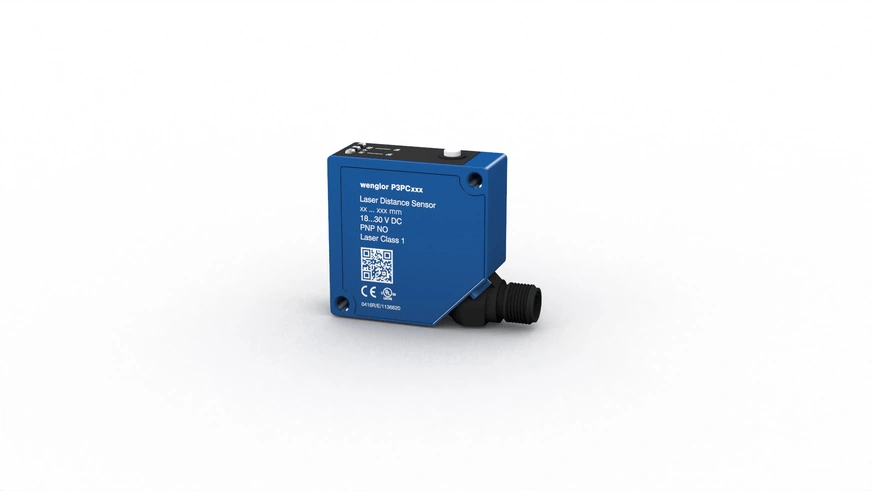 Wenglor P3PC301 Lazer mesafe sensörü üçgenleme prensipli