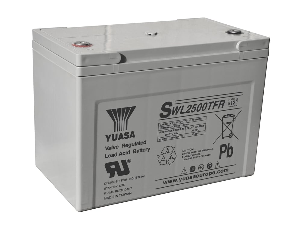 Yuasa SWL2500TFR model 12 Volt 90 Ah Kuru Akü