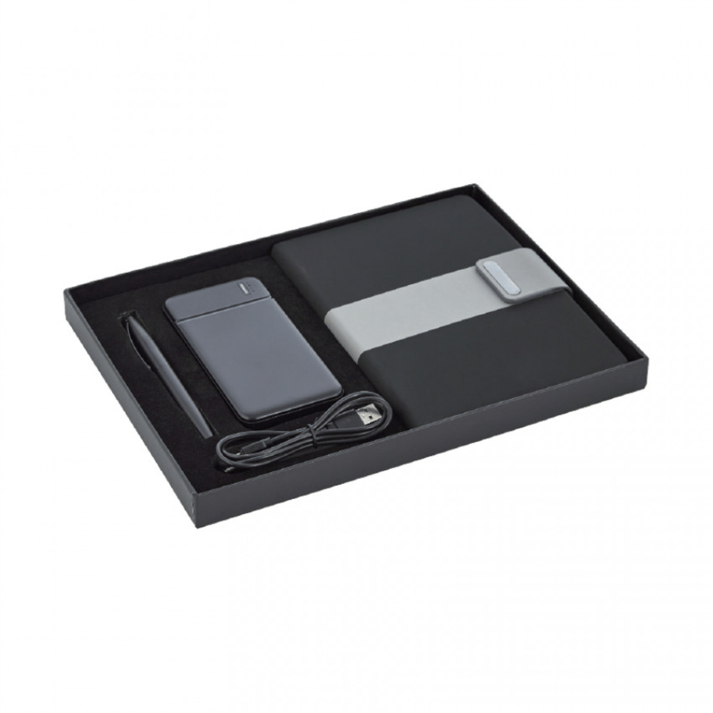 5070 HEDİYELİK SET (DEFTER+POWERBANK+KALEM)