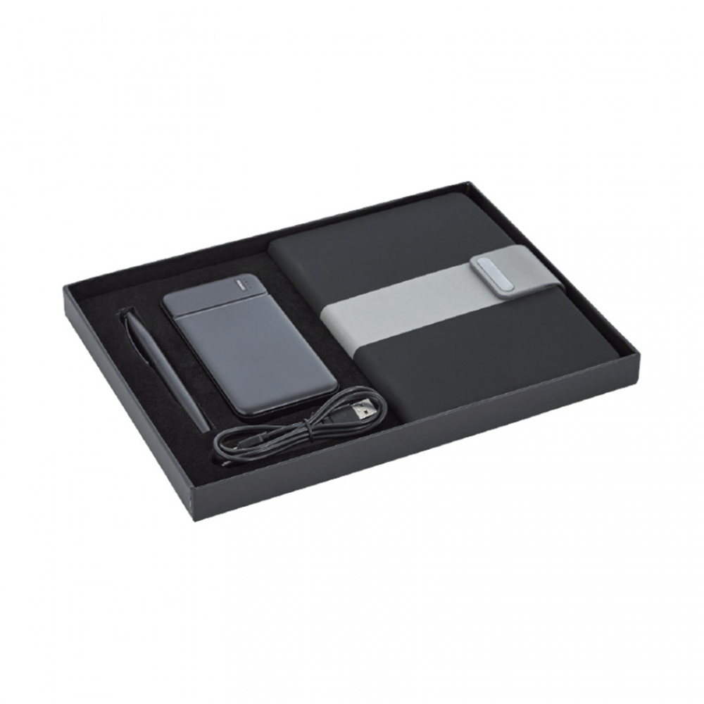 5070 HEDİYELİK SET (DEFTER+POWERBANK+KALEM)