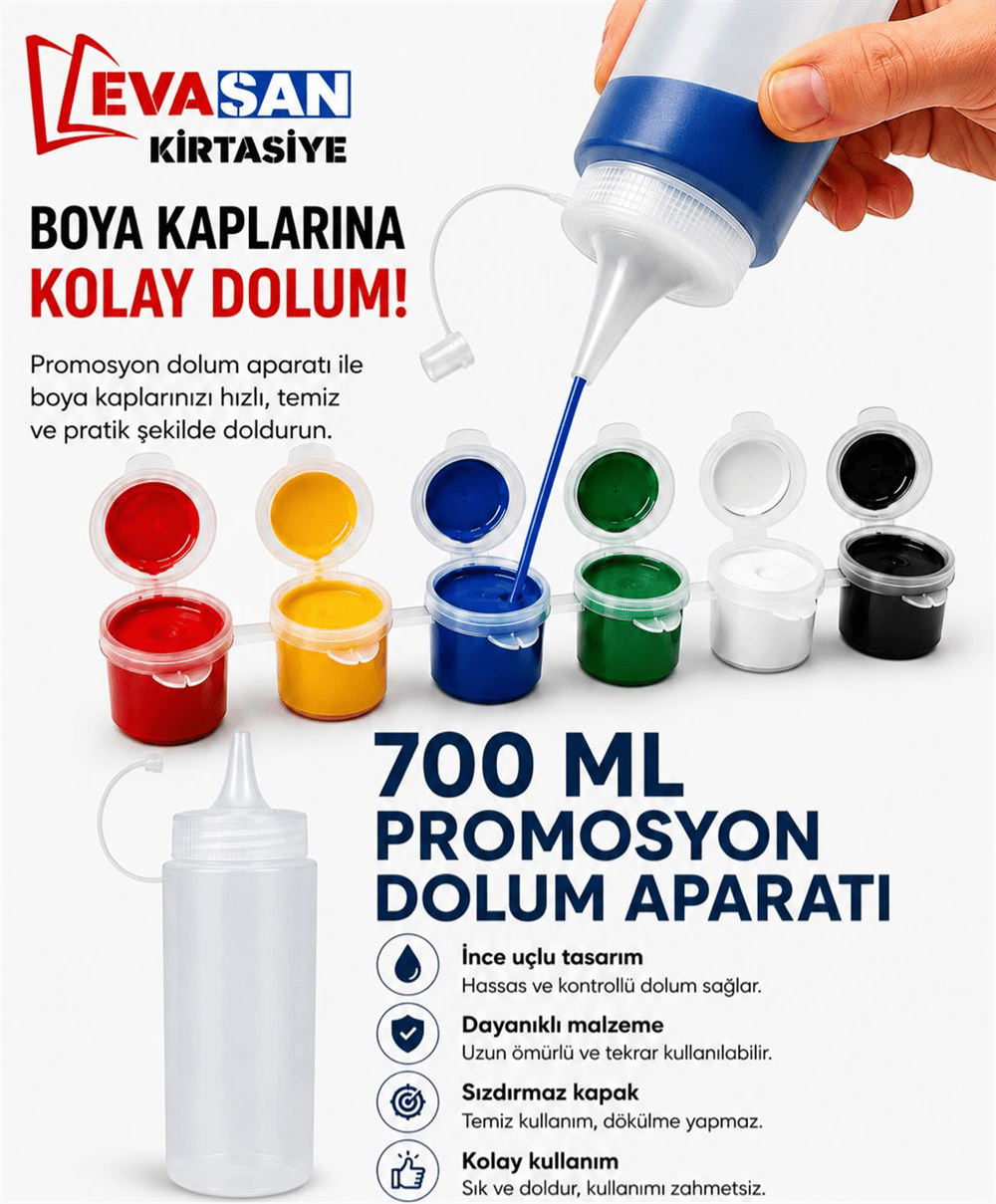 700 ML PROMOSYON DOLUM APARATI KOLİ İÇİ:40 AD