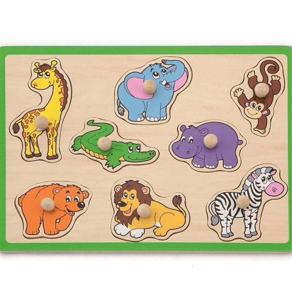 AHŞAP PUZZLE HAYVANLI