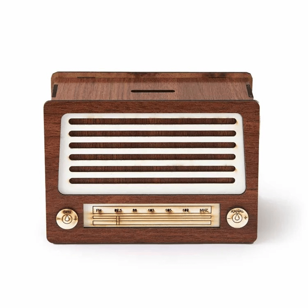 AHŞAP RADYO KUMBARA