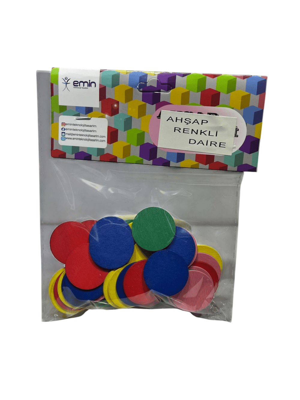 AHŞAP RENKLİ DİSK KOD:EM-5052