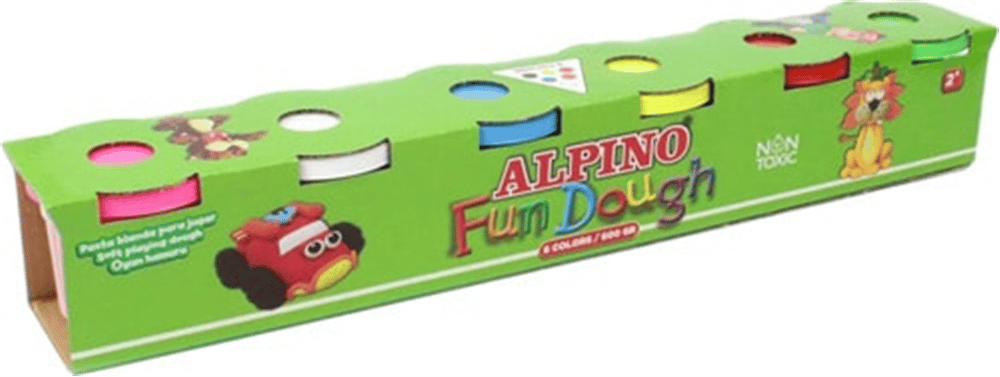 ALPİNO DP-301 6 LI OYUN HAMURU 100 GR.