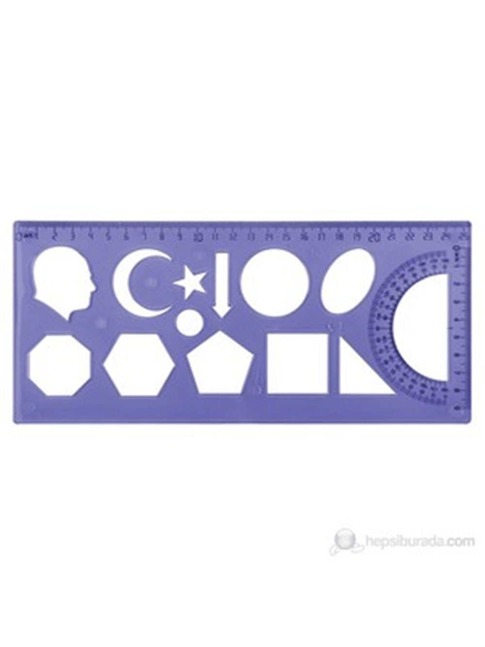 ARK 036 GEOMETRİK ŞABLON NO:1 12 Lİ PK. *360