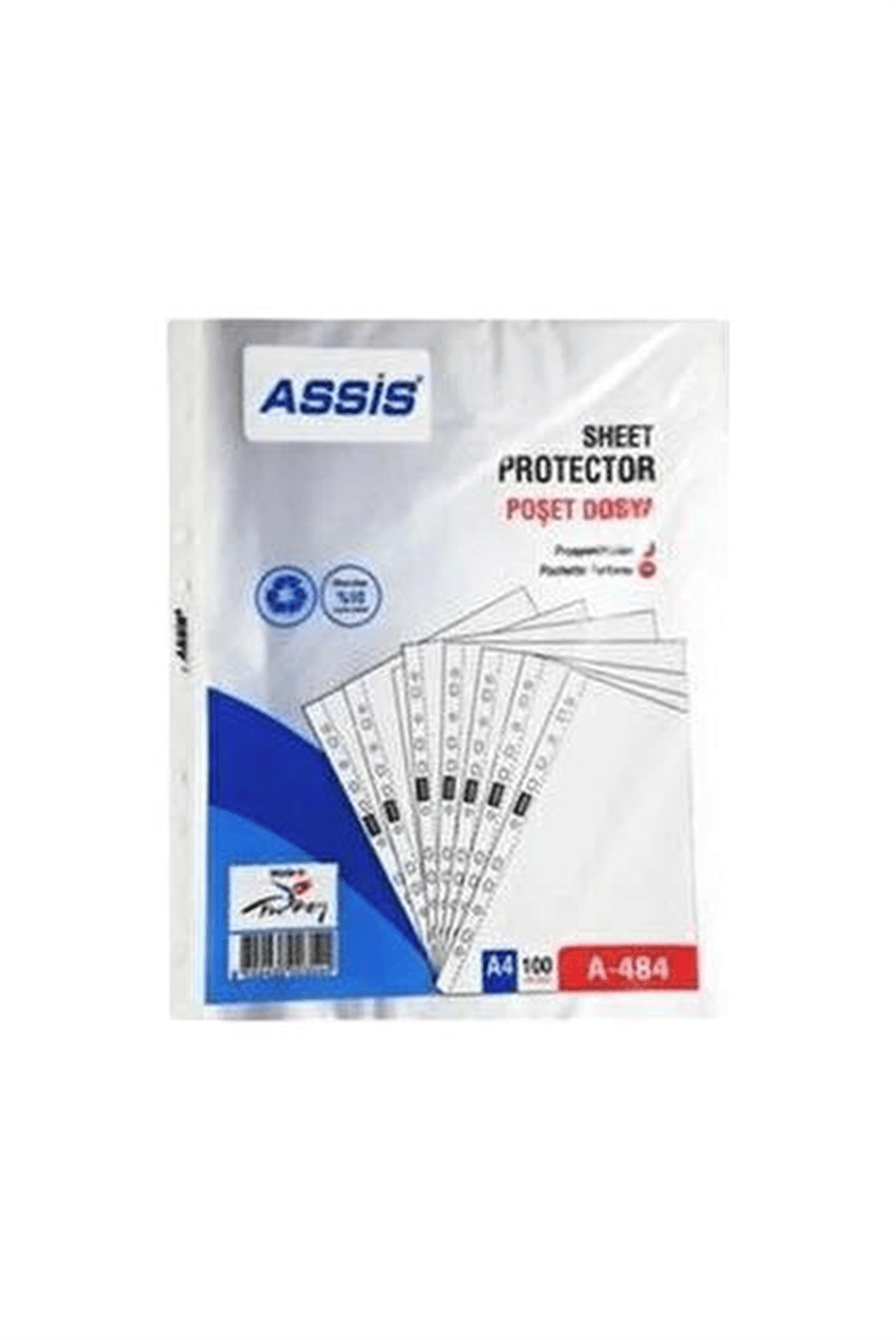 ASSİS 484 POŞET DOSYA PK:100 LÜ *50
