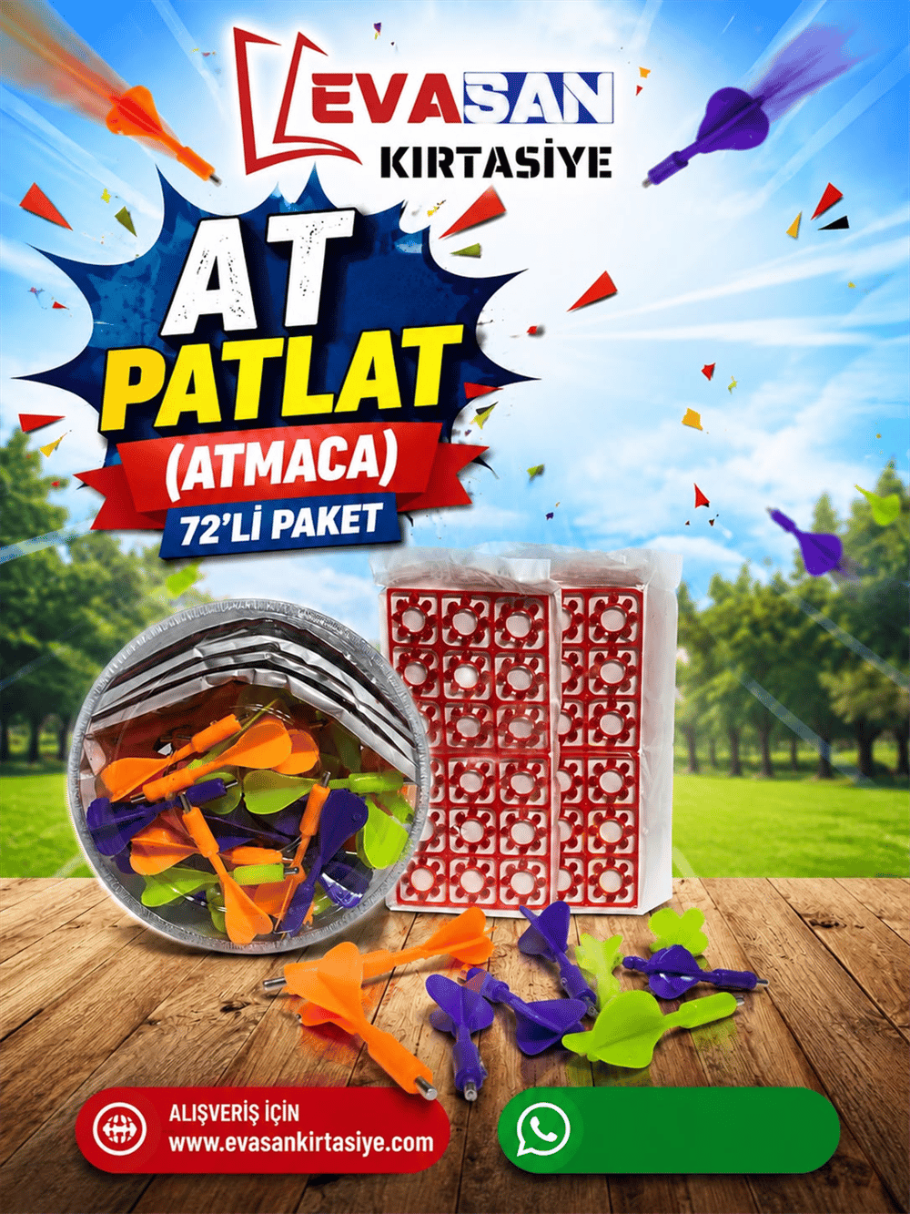 AT PATLAT (ATMACA) OYUNU PK:72 Lİ
