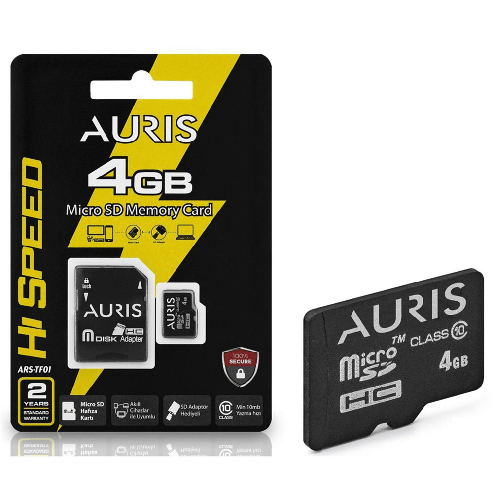 AURIS 4 GB MICRO SD HAFIZA KARTI 