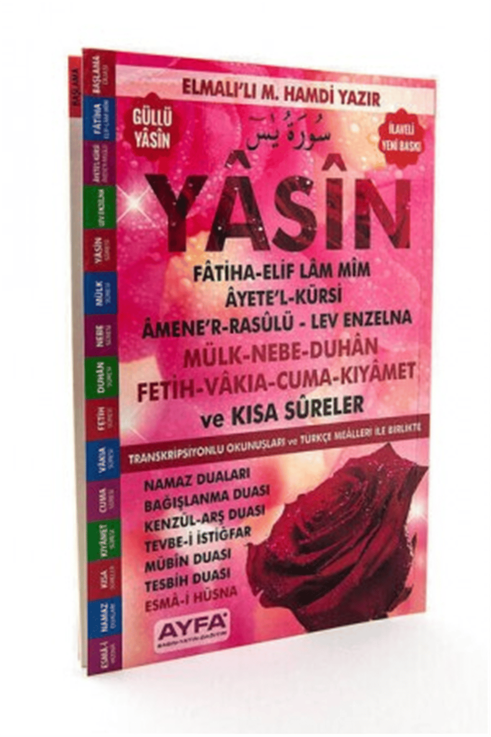 AYFA 091 YEŞİL ORTA BOY TÜRKÇELİ 80 SYF. YASİN İTHAL KAĞIT