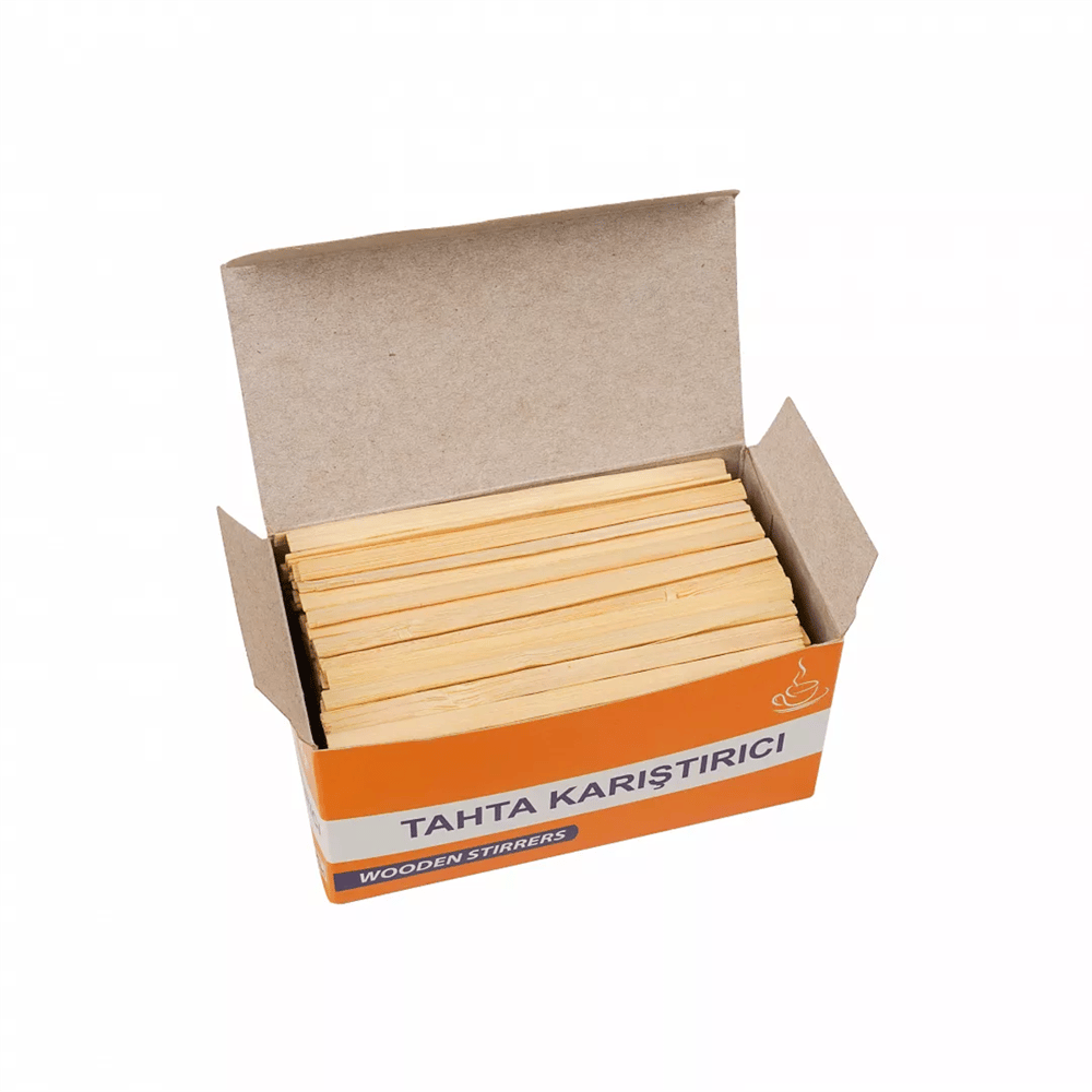 BAMBU 11cm AHŞAP KARIŞTIRICI 400 LÜ PK. *50
