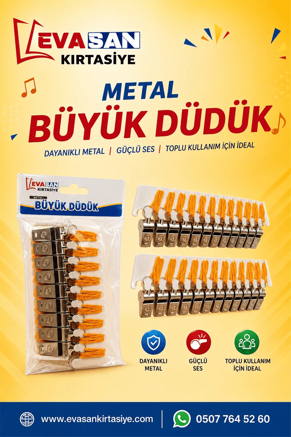 BEİMO METAL BÜYÜK DÜDÜK PK:24 LÜ
