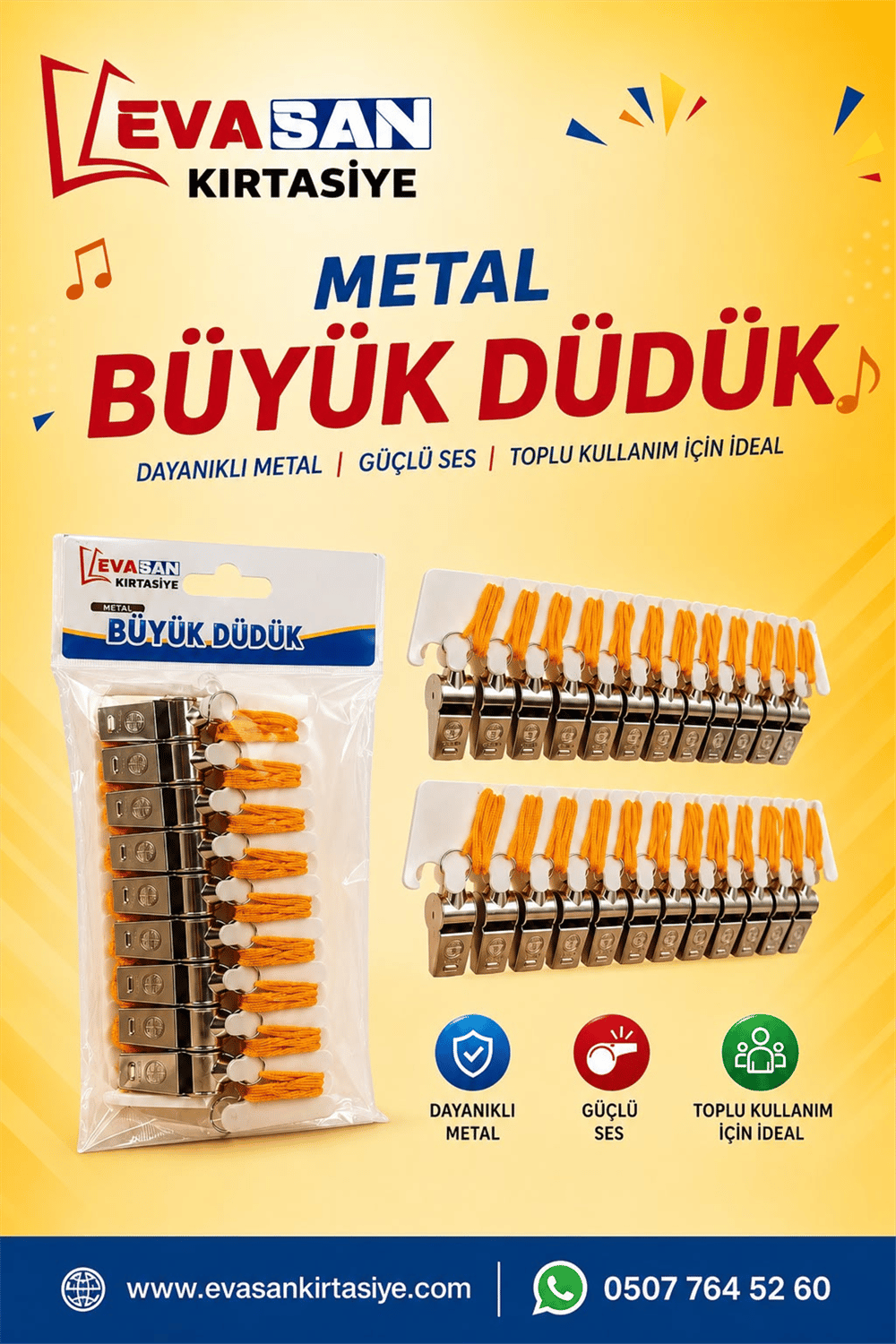 BEİMO METAL BÜYÜK DÜDÜK PK:24 LÜ